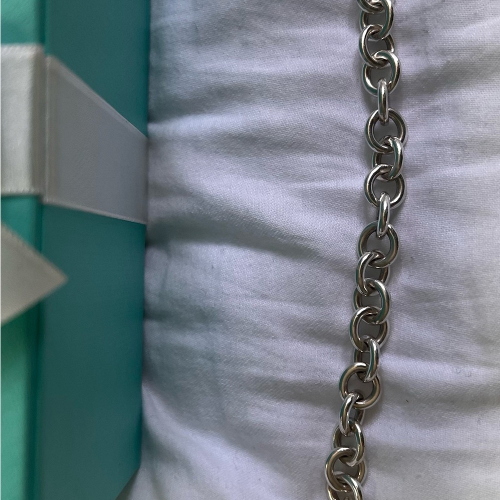 Tiffany & Co. Silver Chain Bracelet and Necklace Set - Picture 7 of 10